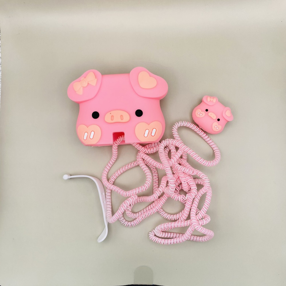 محافظ کابل شارژر عروسکی سامسونگ 25 وات سلیکونی اورجینال با گارانتی - Samsung Doll Cable Protector 25W Silicon Original - نمای نزدیک