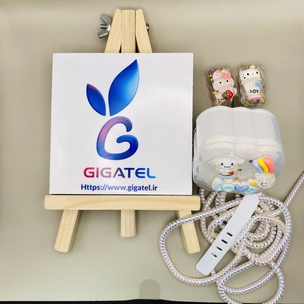 محافظ کابل شارژر عروسکی ایفون 20 وات سلیکونی اورجینال با گارانتی - iPhone Doll Cable Protector 20W Silicon Original - نمای کلی