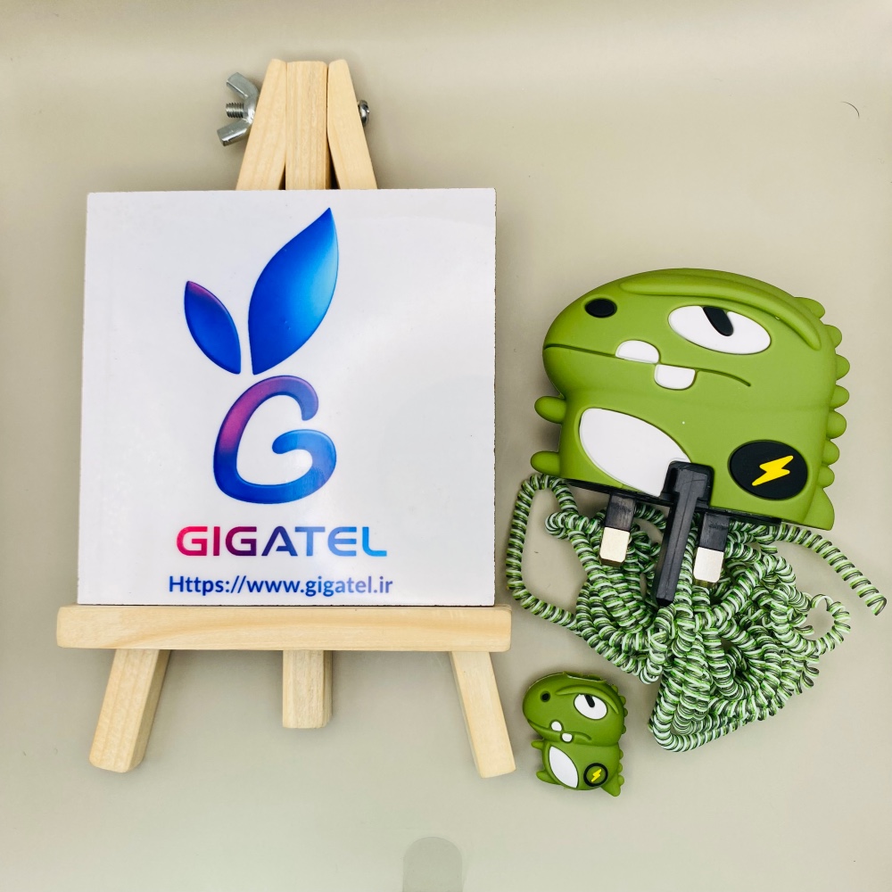 محافظ کابل شارژر عروسکی سامسونگ 25 وات سلیکونی اورجینال با گارانتی - Samsung Doll Cable Protector 25W Silicon Original - نمای کلی