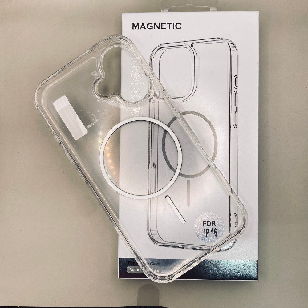 قاب مگ سیف ایفون 16 شانزده نرمال اورجینال - MagSafe iPhone 16 normal Cover Case - نمای بسته بندی