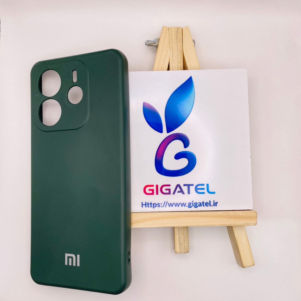 کاور سیلیکونی اورجینال شیائومی ردمی نوت 14 4G | قاب اصلی Xiaomi | محافظ ضد ضربه - نمای کلی