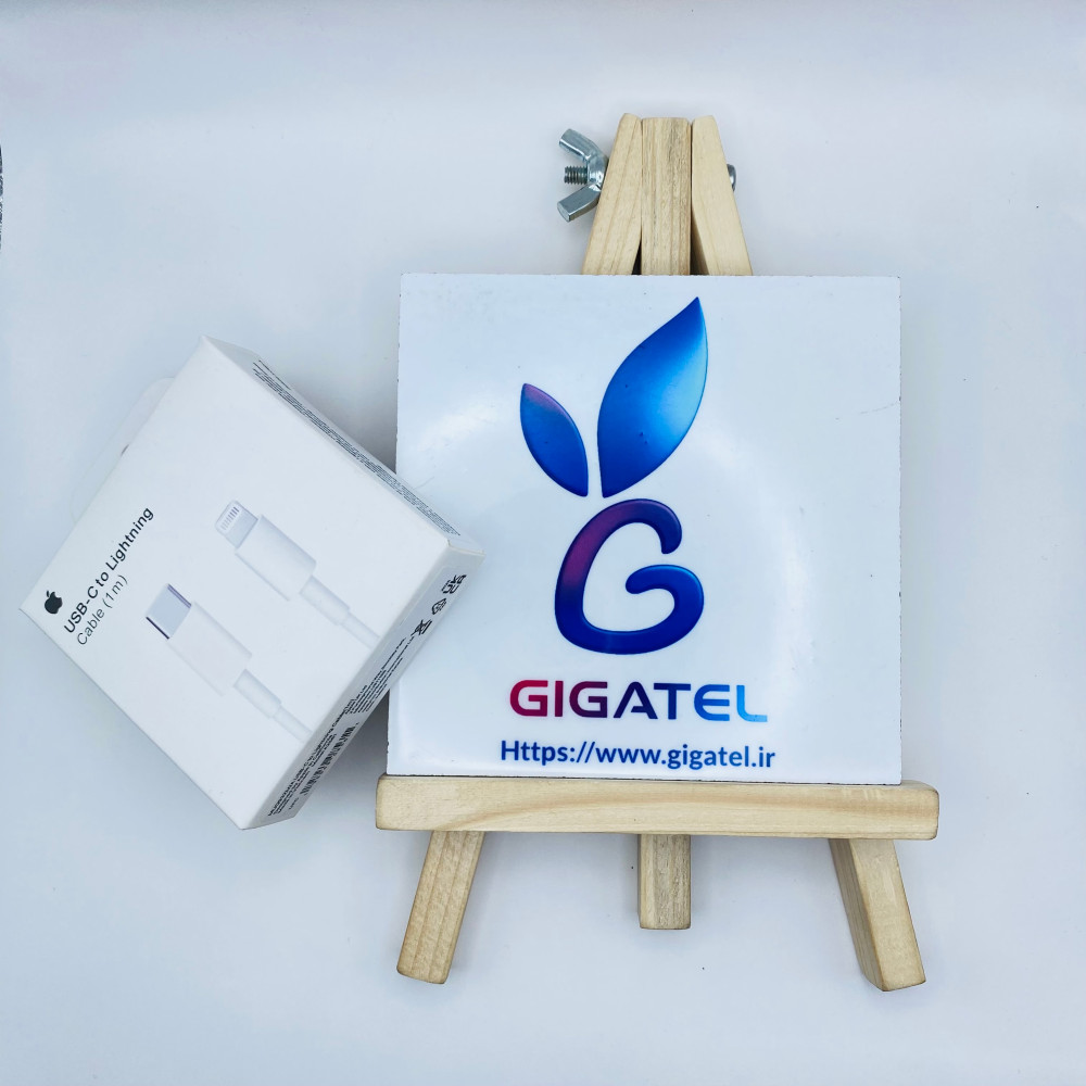 کابل تبدیل USB-C به لایتنینگ اپل اورجینال MFi طول 1 متر فست شارژ - Apple USB-C to Lightning Cable 1m MFi Certified - نمای کلی