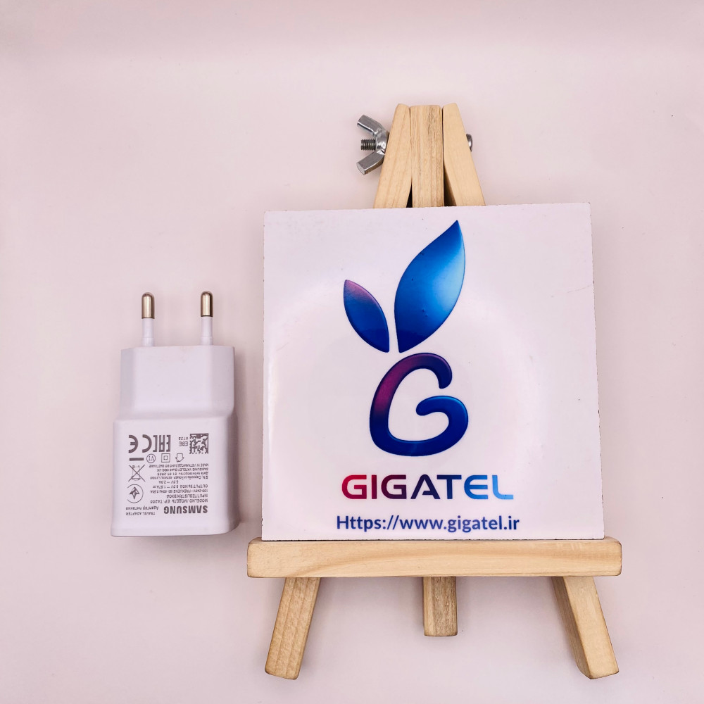 شارژر سامسونگ دو آمپر اورجینال | شارژر 10 وات | گارانتی اصلی | مدل EP-TA200 - نمای کلی