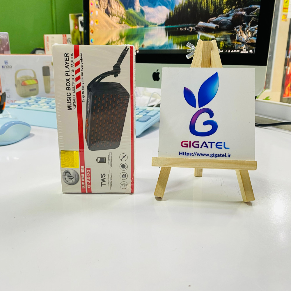 اسپیکر بلوتوث XP-B612G | بلندگوی قابل حمل 20 وات | نور LED ریتمیک | باتری قدرتمند - نمای کلی