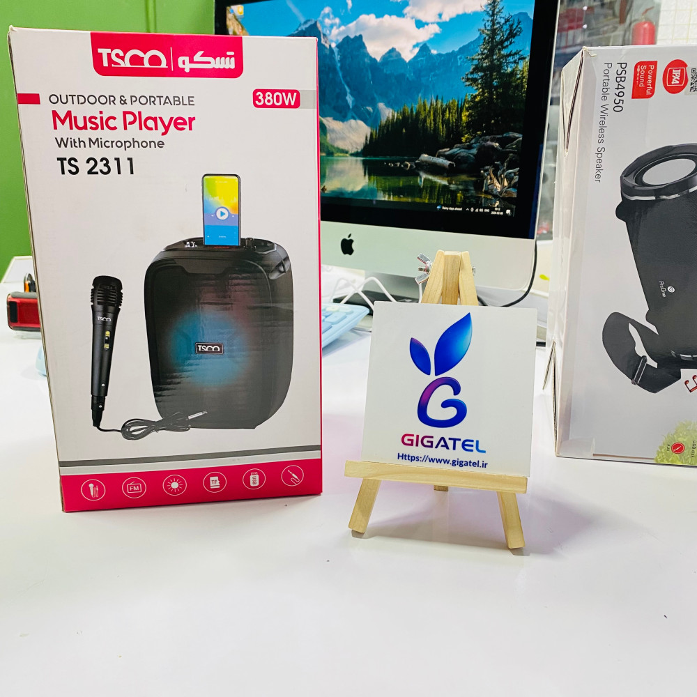 اسپیکر تسکو مدل TS-2311 | بلندگوی اقتصادی | بلوتوث | باتری داخلی - نمای کلی