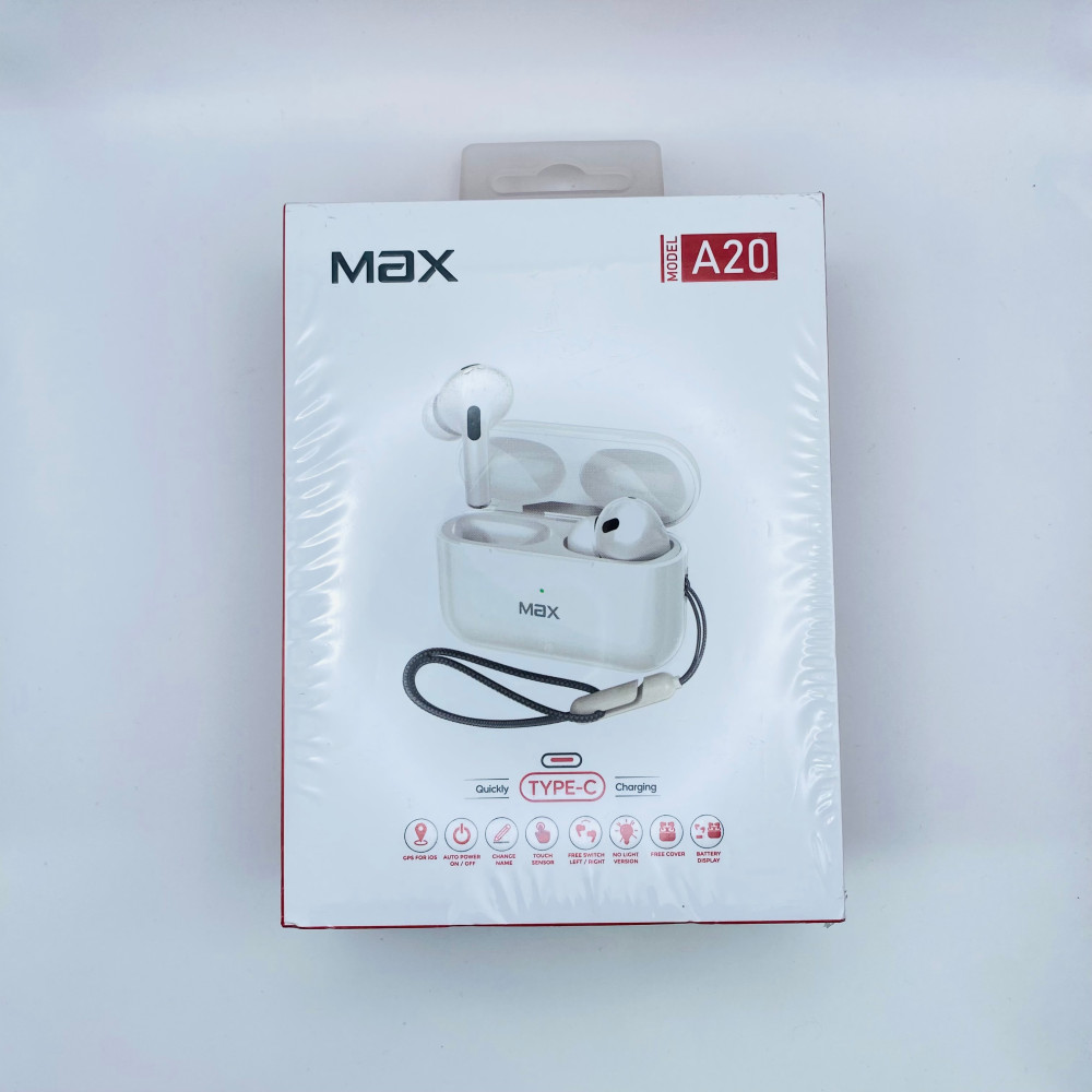 ایرپاد پرو 2 مکس مدل A20 | هدفون بی‌سیم با نویزکَنش فعال ANC | بلوتوث 5.3 - نمای نزدیک