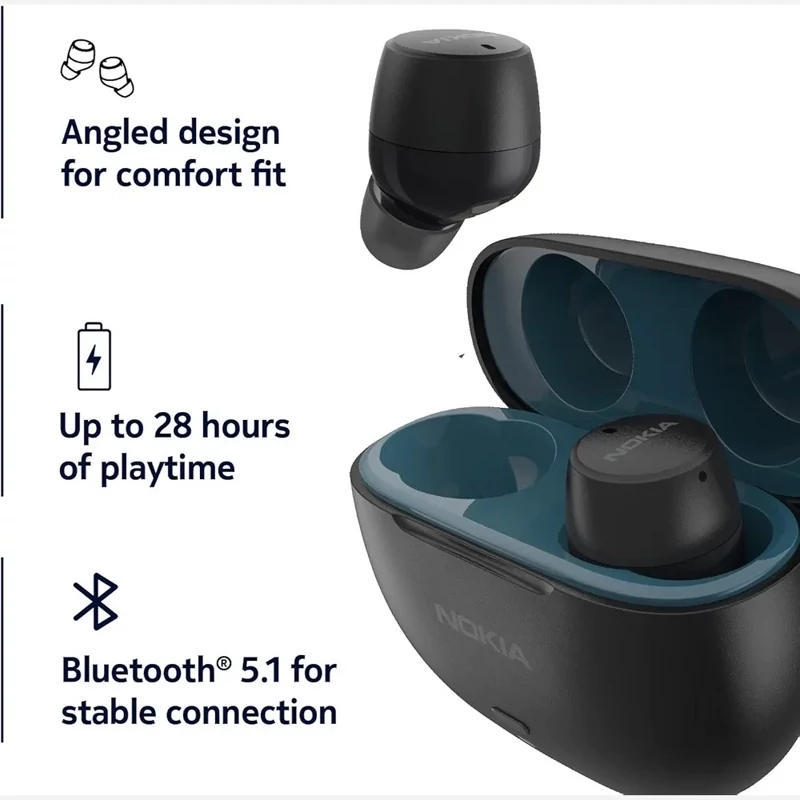 هندزفری بلوتوثی نوکیا Micro Earbuds Pro TWS-521-نمای دوم
