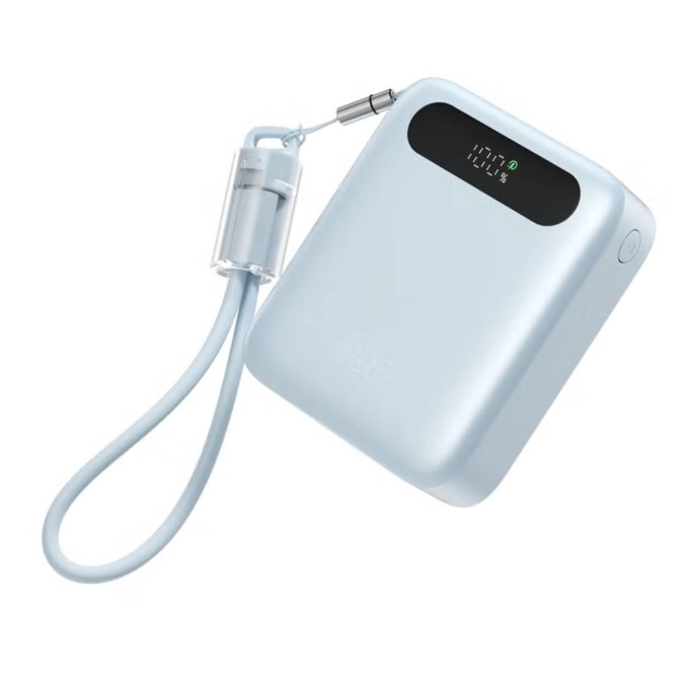 پاوربانک QCY PB10D ظرفیت 10000mAh | توان 22.5W و شارژ سریع